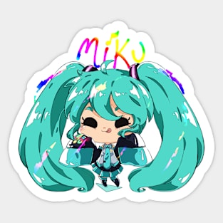 Smol Miku Sticker